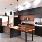 Mueble de cocina de diseño moderno, exclusivo y elegante